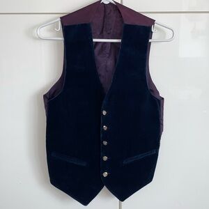 🌟LAST CHANCE 🌟 Vintage Navy Blue Vest